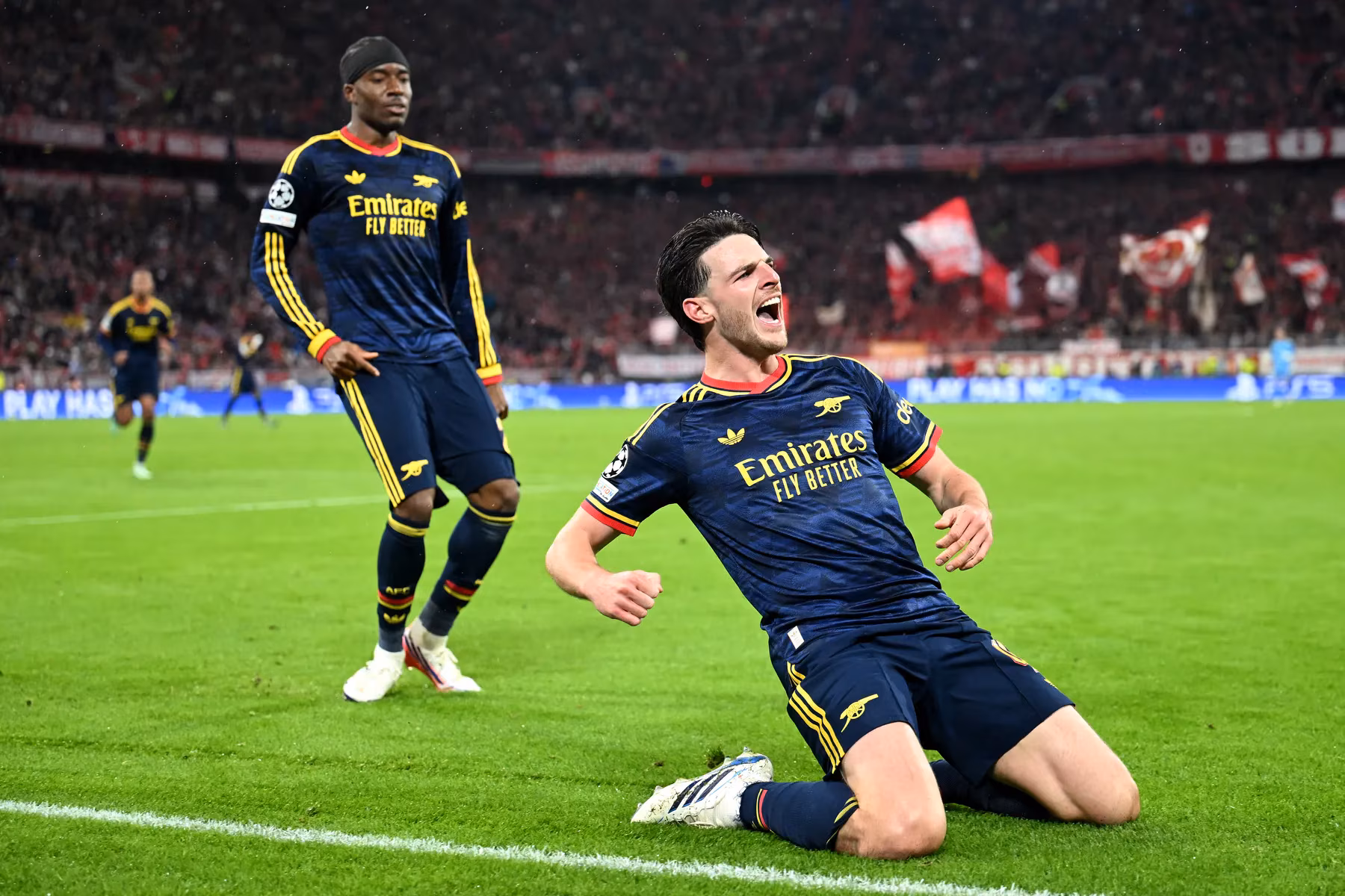 Arsenal Draw at Bayern After Dramatic Rice Rescue