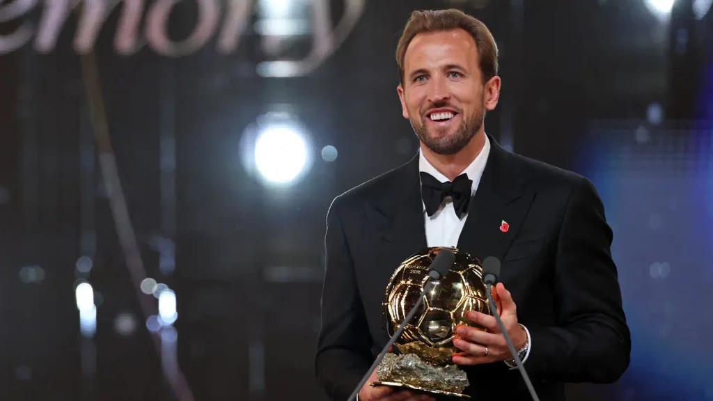 Harry Kane Wins Ballon d’Or: England Star Ends 25-Year Wait Harry Kane Wins Ballon d’Or: England Star Ends 25-Year Wait